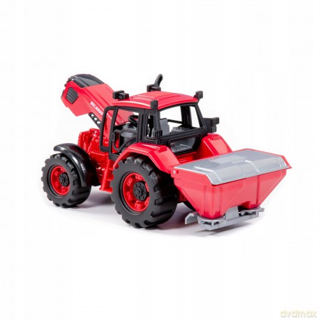 Polesie 91314 Traktor BELARUS z siewką do nawozów