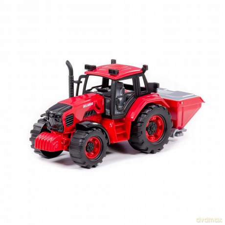 Polesie 91314 Traktor BELARUS z siewką do nawozów