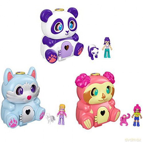 Polly Pocket Otwórz i przekręć Zestaw mix GTM56