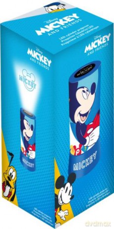 Projektor cylindryczny LED 20x9,5 cm Mickey Mouse WD22145 Kids Euroswan