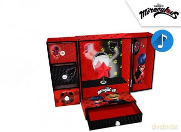 Pudełko na biżuterię Ladybug Miraculous LB17031 Kids Euroswan