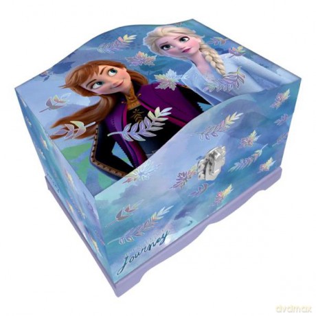Pudełko na biżuterię z kodem i efektami świetlnymi 20x14x12 cm Frozen. Kraina Lodu WD21976 Kids Euroswan
