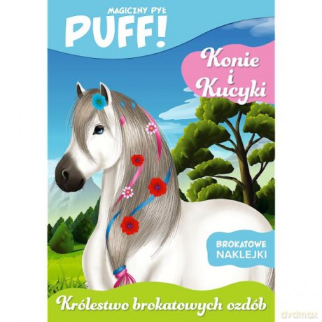 PUFF! Magiczny pył. Królestwo brokatowych ozdób. Konie i kucyki KS68120