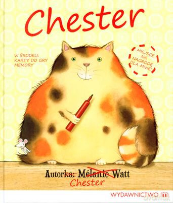 Chester (twarda) - Melanie Watt [KSIĄŻKA]