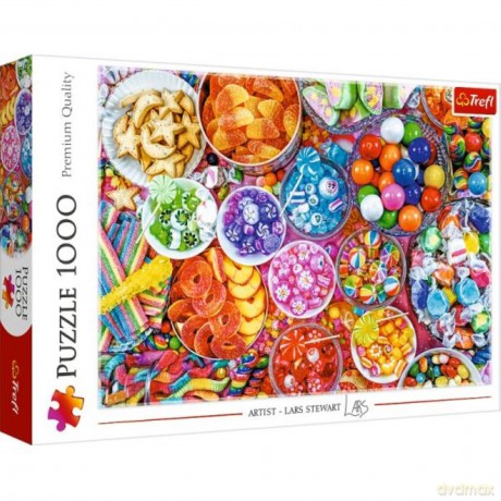 Puzzle 1000 el. Wyśmienite słodkości 10713 [PUZZLE]