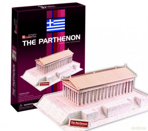 Puzzle 3D Świątynia Partenon. DANTE [PUZZLE]