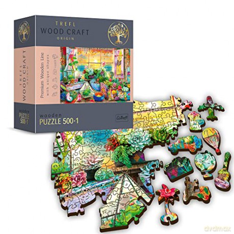Puzzle 501el drewniane - Domek na plaży 20166 [PUZZLE]