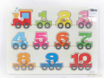 Puzzle drewniane Pociąg BPUZ3432 [PUZZLE]