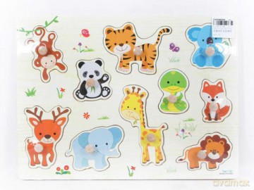 Puzzle drewniane Safari BPUZ2940 [PUZZLE]