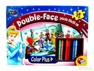 Puzzle dwustr 24 Księżniczki REF4422 [PUZZLE]