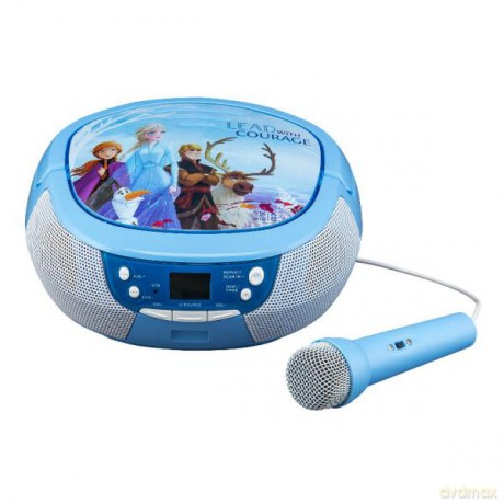 Radio CD z mikrofonem Kraina Lodu 2 eKids