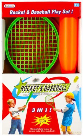 Rakietki plażowe z akcesoriami. Baseball 487441