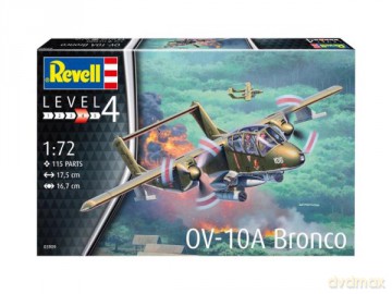 Revell 03909 Samolot do sklejania OV-10A Bronco 1:72
