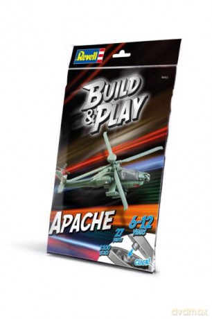 Revell 06453 Build&play Apache AH-64 1:100