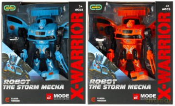 Robot auto 2w1 22x27x10 cm 7177 mix [FIGURKA]