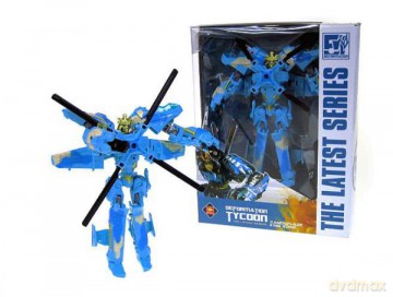 Robot helikopter 18 cm w pudełku JJ602C [FIGURKA]