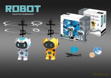 Robot latający na podczerwień, sterowany dłonią, kabel do ładowania USB IR 534872