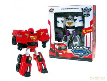 Robot straż pożarna 16 cm 2 kolory L015-33 mix [FIGURKA]