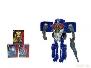 Robot Wojownik 16 cm 2w1 3 kolorów 668-9 mix [FIGURKA]