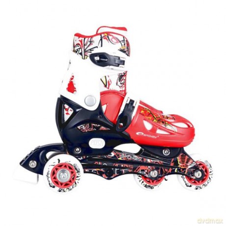 Rolki roz. 31-34 NIPPER czerwone 837004