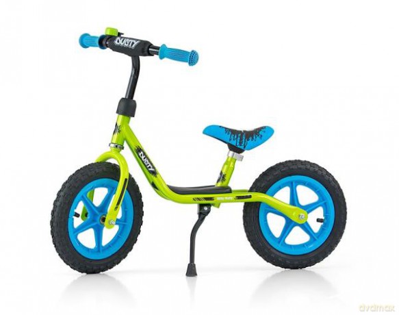 Rowerek biegowy Dusty 12 Green-Blue
