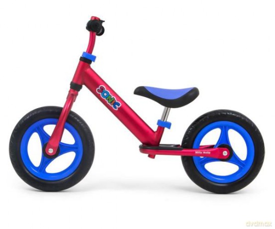 Rowerek biegowy Sonic czerwony 3123