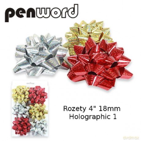 Rozeta 4" 18mm holographic 1