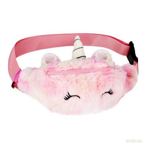 Saszetka na pas pluszowa Unicorn 485116