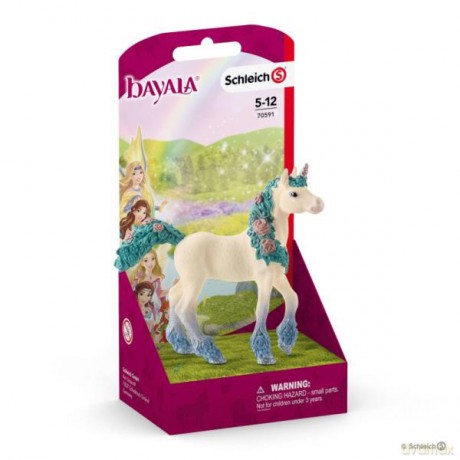 Schleich 70591 Kwieciste źrebię jednorożca Bayala [FIGURKA]