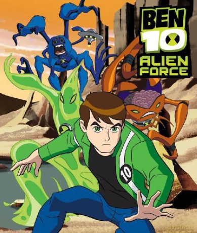 Segregator B5 Ben10 Alien Force 2 wzory 50328