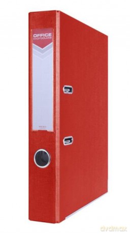 Segregator OFFICER z szyną PP A4 5,5 cm czerwony Office Products
