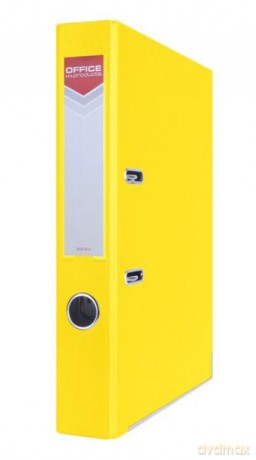 Segregator OFFICER z szyną PP A4 5,5 cm żółty Office Products