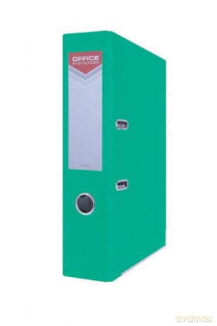 Segregator OFFICER z szyną PP A4 7,5 cm turkusowy Office Products