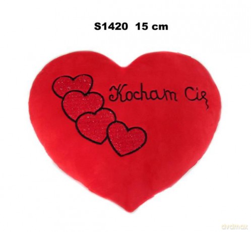 Serce Kocham Cię 15 cm 152657