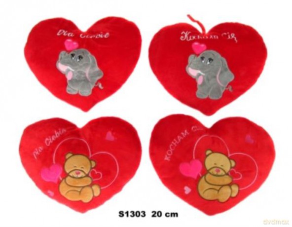 Serce Kocham Cię 20 cm 144799 mix