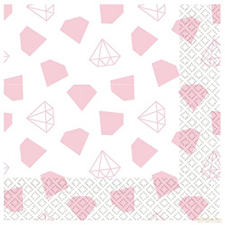 Serwetki Hen Party 33x33 cm 16 szt 9909892