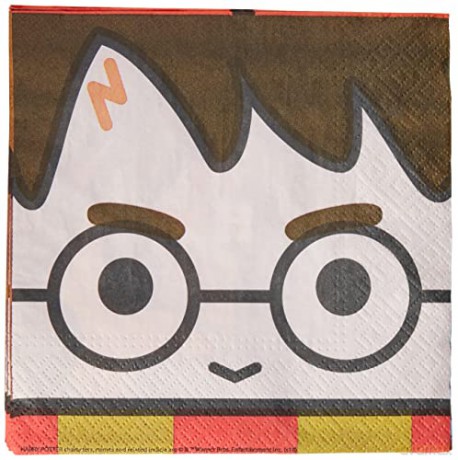 Serwetki papierowe Harry Potter 16 szt 33x33 cm 9905191
