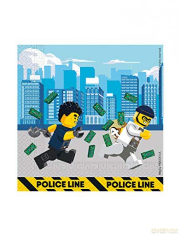 Serwetki papierowe Lego City 33x33 cm /20