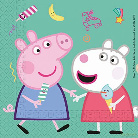 Serwetki papierowe Peppa Pig 33x33 cm /20