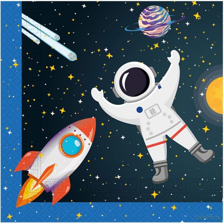 Serwetki papierowe Rocket Space 33x33 cm /20