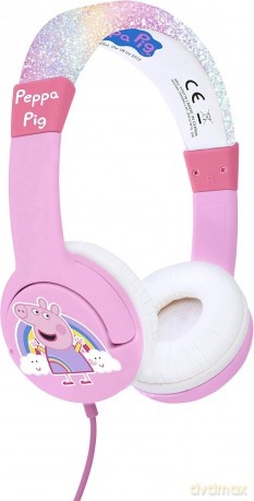 Słuchawki dla dzieci Świnka Peppa tęczowe. Peppa Pig PP0776 OTL