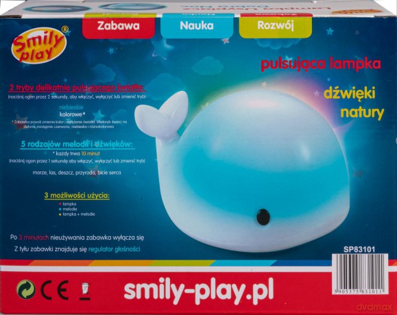 Smily Play Lampka usypiacz Dobra noc SP83101
