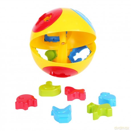 Sorter kula Mądry maluch Zwierzatka art. 3237 TechnoK8 mix