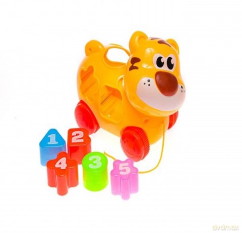 Sorter z klockami do ciągania Tygrys 541047