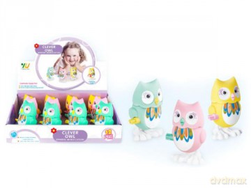 Sowa nakręcana BZES6760 mix [FIGURKA]