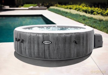 SPA PURESPA GREYWOOD DELUXE z pompą 220-240V średnica zewnętrzna 216 cm 12 języków 28442NL