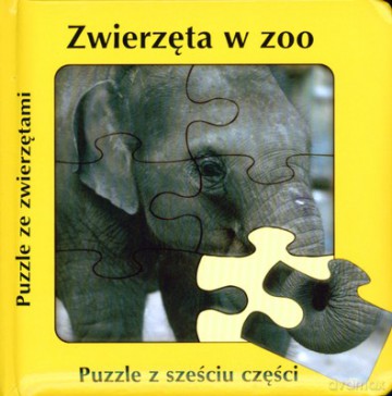 Zwierzęta W Zoo Puzzle Ze Zwierzętami (twarda) [KSIĄŻKA]