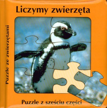 Liczymy Zwierzęta Puzzle Ze Zwierzętami (twarda) [KSIĄŻKA]