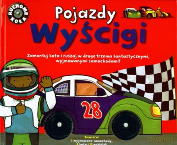 Pojazdy Wyścigi (twarda) [KSIĄŻKA]