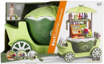 Supermarket z akcesoriami Wózek